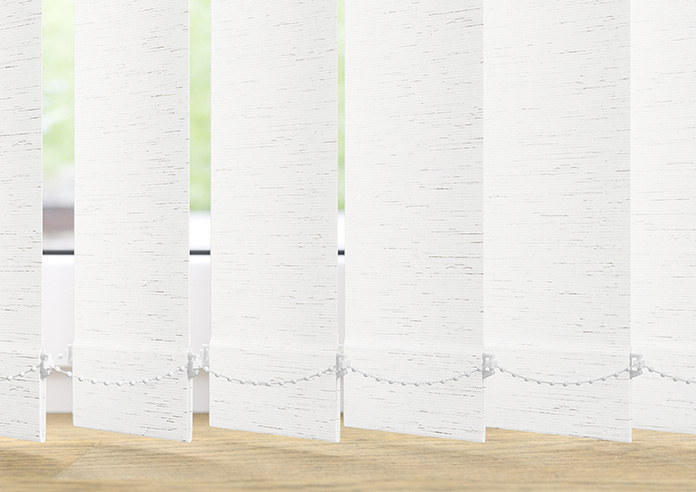 Mikardo (Blackout), White Ash - Vertical Blind Slats - Image 3